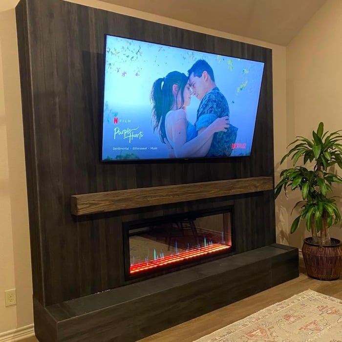 TV/Fire place