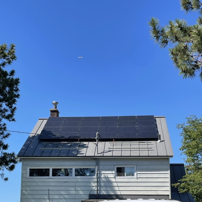 4.3kw Roof mount.