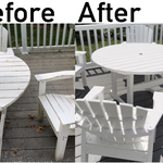 Deck restored