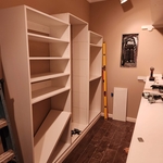 His closet