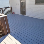 Older Deck resurface with composite boards
