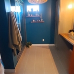 tropical bathroom