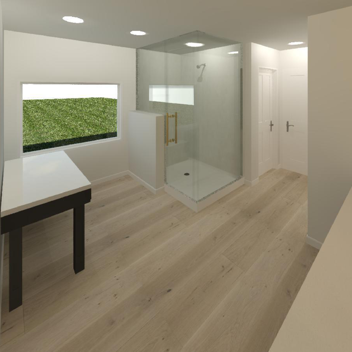 Master Bath Design and Rendering