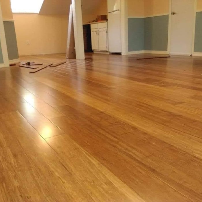 Wood flooring install