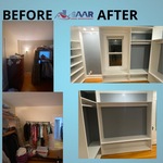 Bedroom to closet