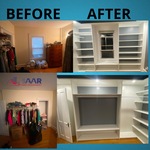 Bedroom to closet