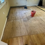 Hardwood floor replacement
