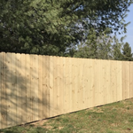 6’ Wood Privacy