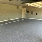 Epoxy Flake Floor - Garage