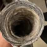 Clogged soft pipe