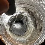 Soft pipe clogged