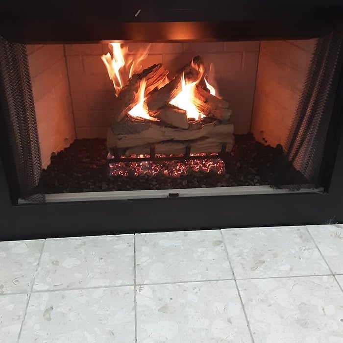 Vented Factory Built Fireplace