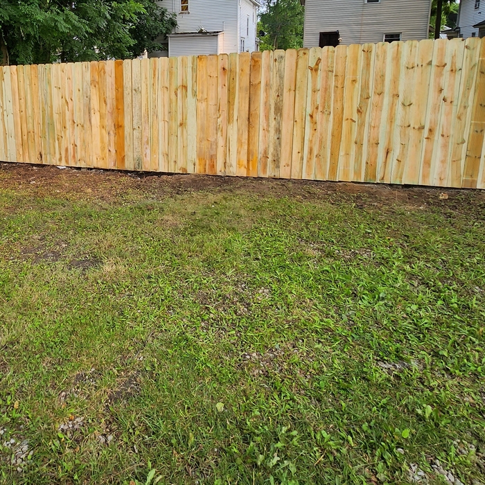 6'H Wood Fencing