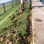 Landscaping retaining wal