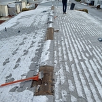 Old roof before tear off