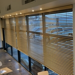 Starbucks - Wood Blinds