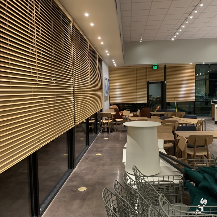 Starbucks - Wood Blinds