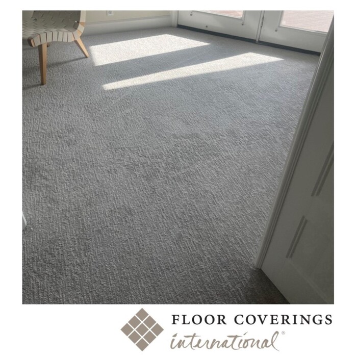 Patterned Carpet Install