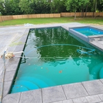 green pool treatment