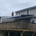 Roof Mounted Retractable Awning