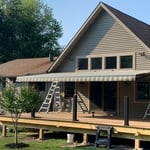 Roof Mounted Retractable Awning