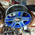 Beautiful two tone F-250 20 inch wheels