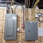Finished Mains and Sub Panel