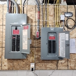 Finished Mains and Sub Panel