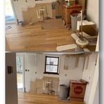 Before and after kitchen