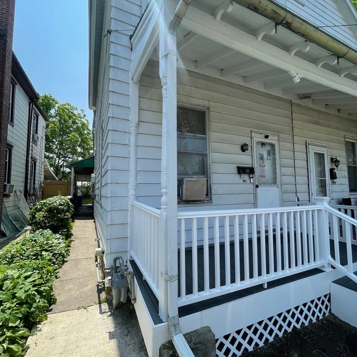Trex porch remodel