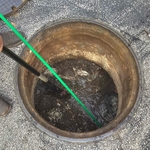 Jetting the man hole