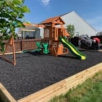 Rubber Mulched Playground