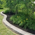 Retaining Wall Island Bed