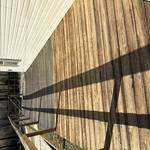 Wooden deck