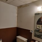 Finished Sheetrock repair