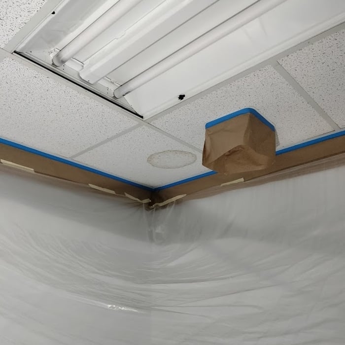 Ceiling repaint