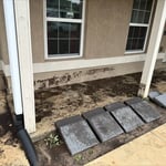 Sewage flowing into home