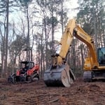 Lot/Land clearing in progress
