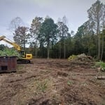 Lot/Land clearing in progress