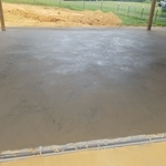 Lexington carport slab