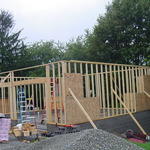 Garage framing