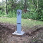 RV PANEL AND CONCRETE PAD