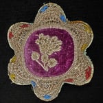 A fun little Victorian beadwork pillow