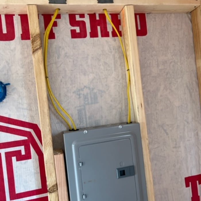 Installing Power To Shed