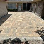 Paver Patio Completed