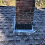 Chimney tuck-pointed