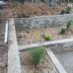 Fiiled with soil