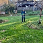 Applying Fertilizer to the Lawn