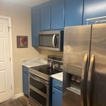 New cabinets