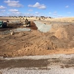 Sand filter drainage system